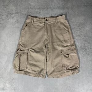 Sean John Cargo Shorts Khaki Workwear Streetwear – Size: 32